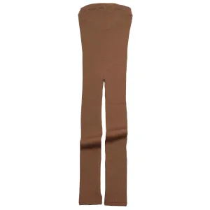 100% Merino Wool Arona Leggings - Caramel - 1m-10y