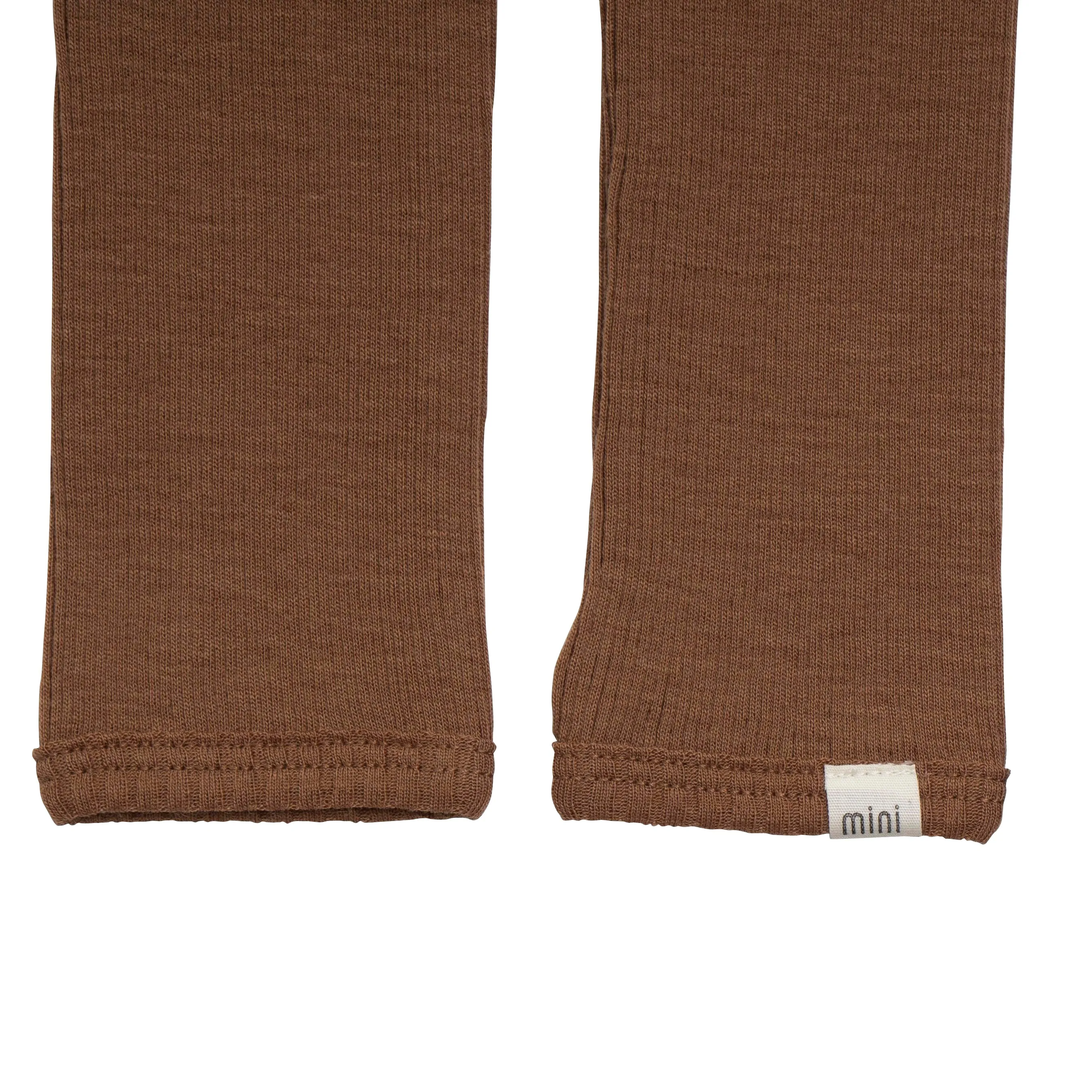 100% Merino Wool Arona Leggings - Caramel - 1m-10y