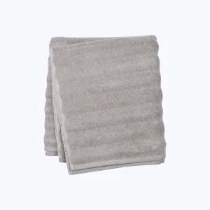 Ash Ribbed Bath Sheet
