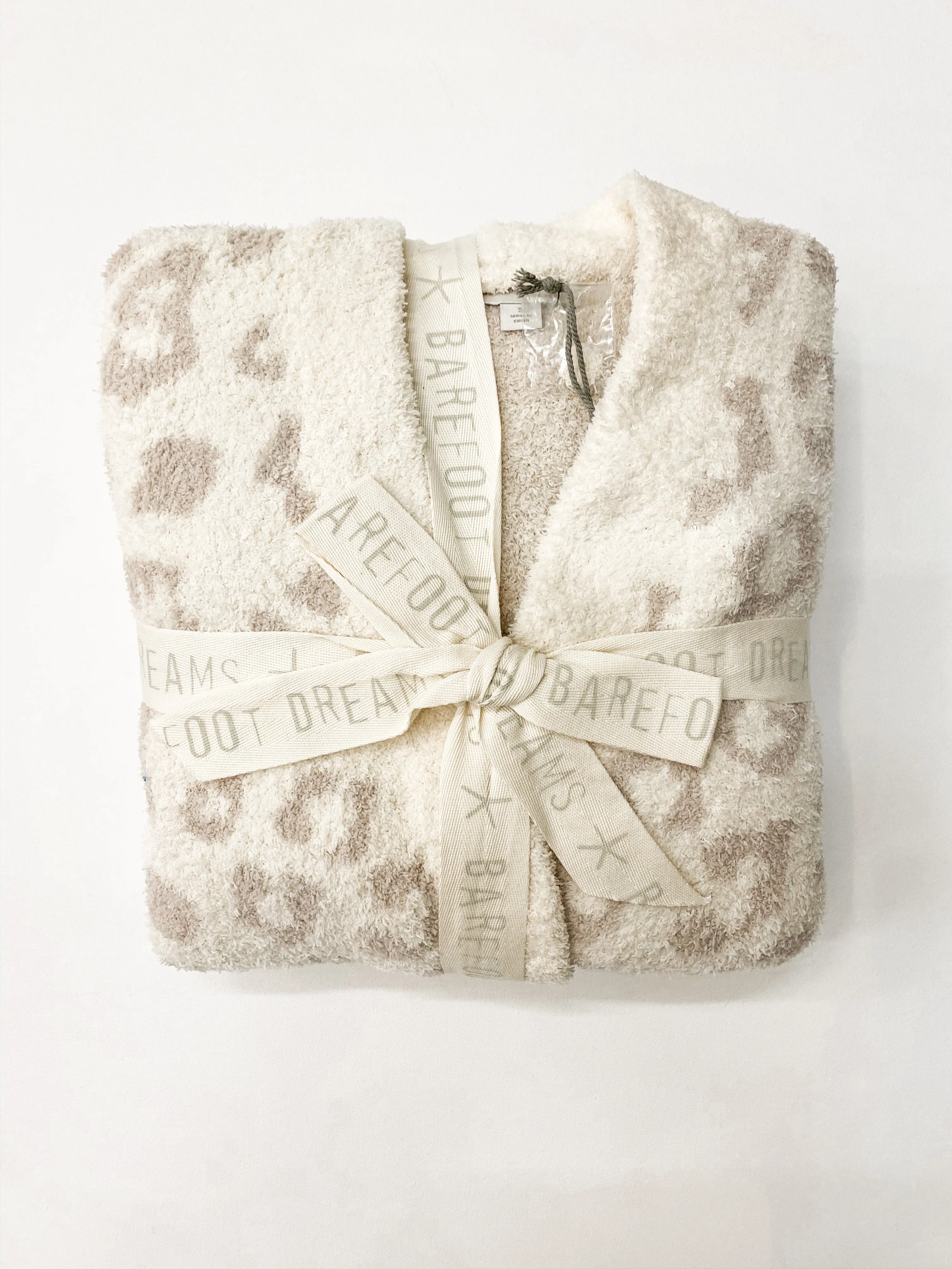 Barefoot Dreams - Cozychic Women's Barefoot in the Wild Robe in Cream Stone