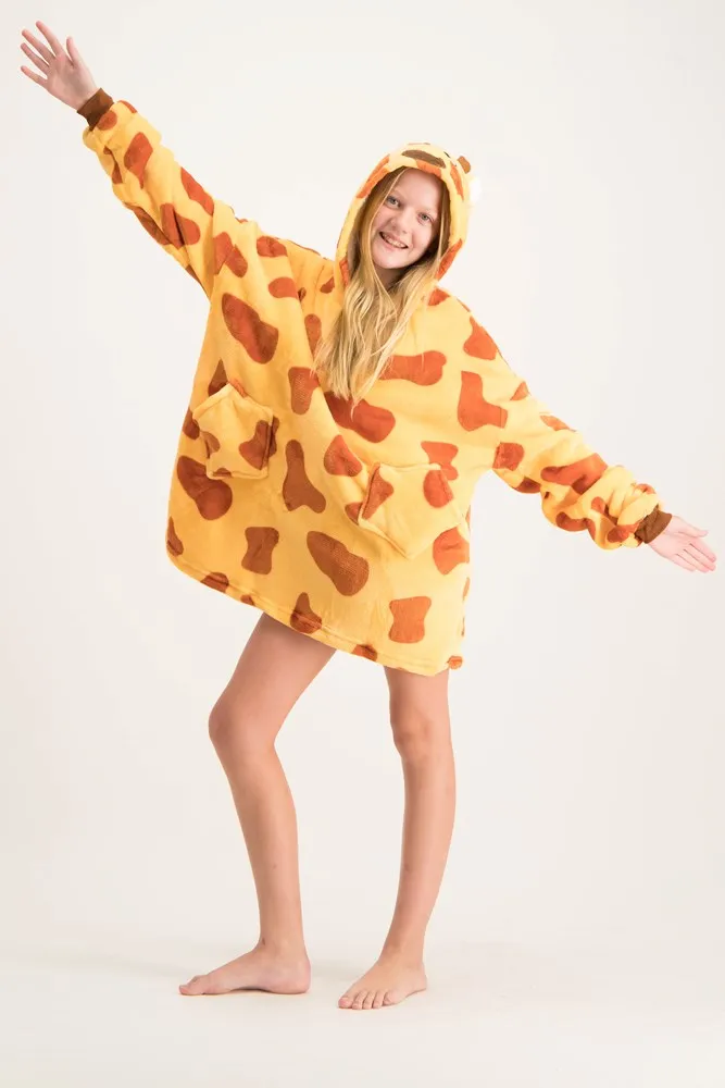 Bobums Slumpie Small Hoodie - Melman Giraffe