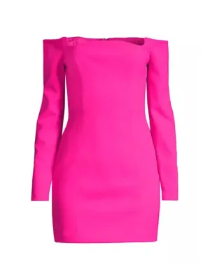 Bonita off-the-shoulder Minidress