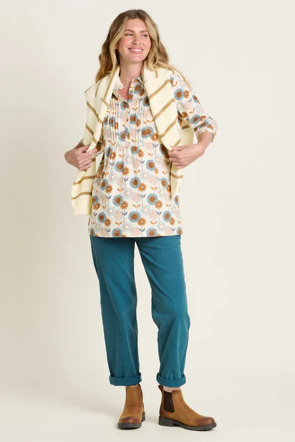 Brakeburn 18 Cream Freya Tunic Blouse