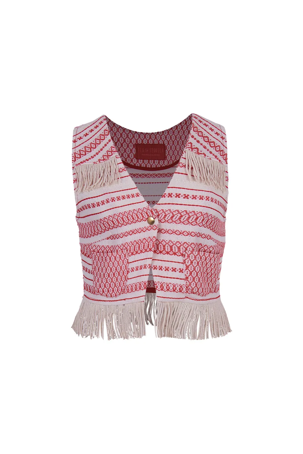 Cereza Tassel Top