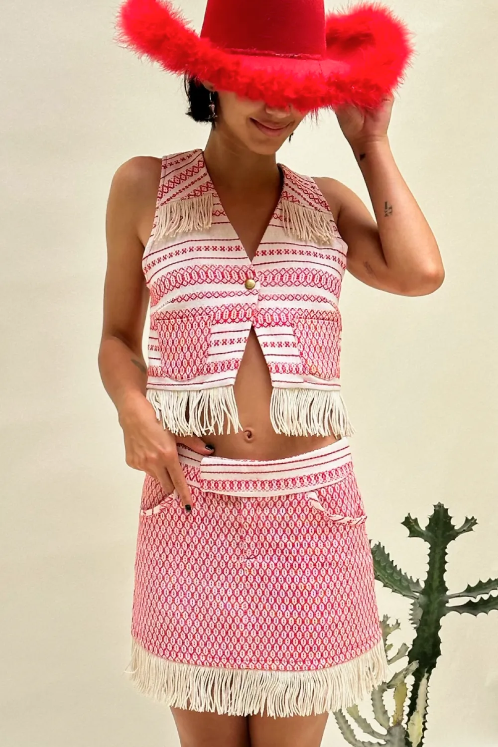 Cereza Tassel Top