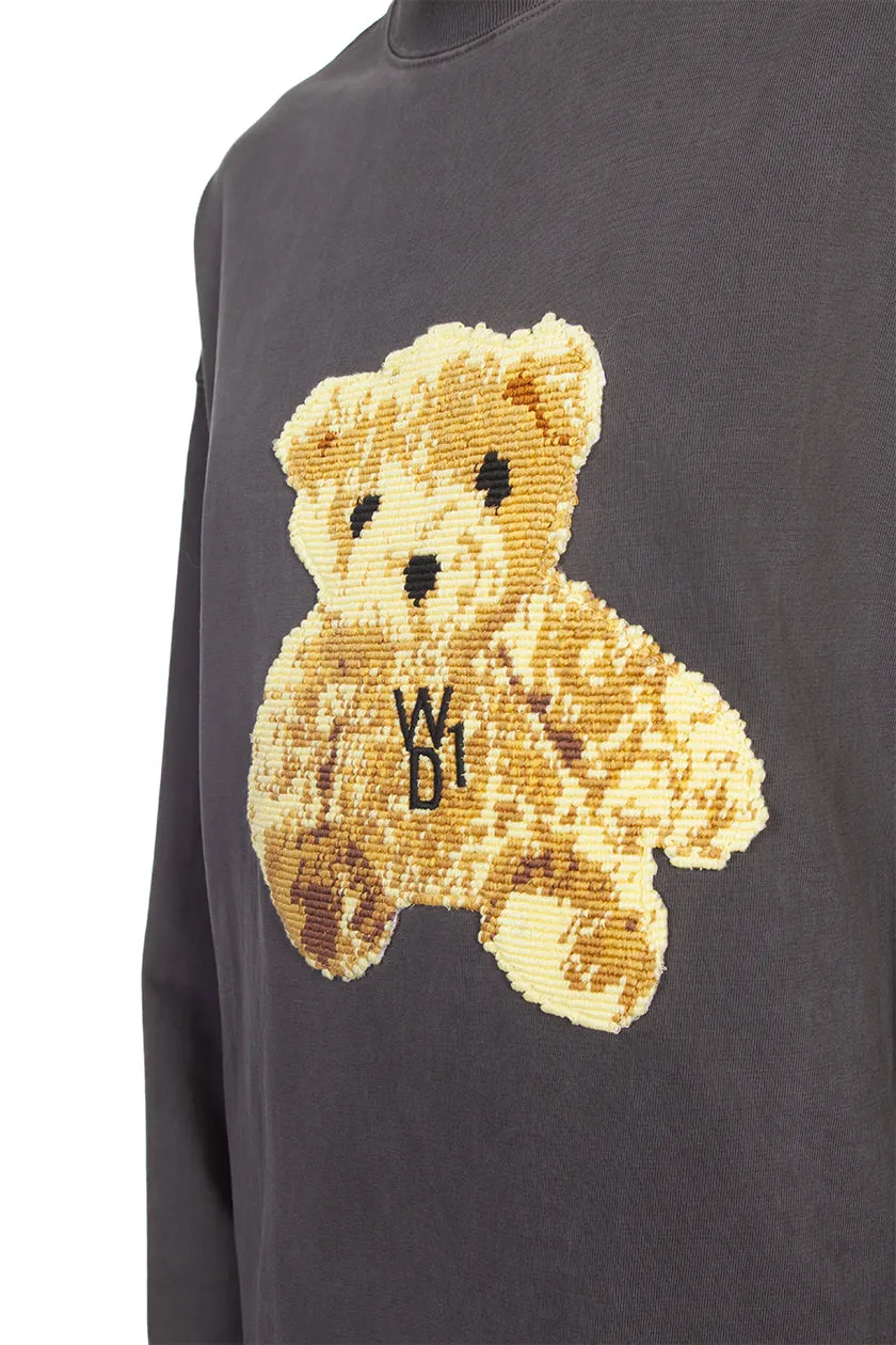 Charcoal Teddy Long Sleeve T-shirt