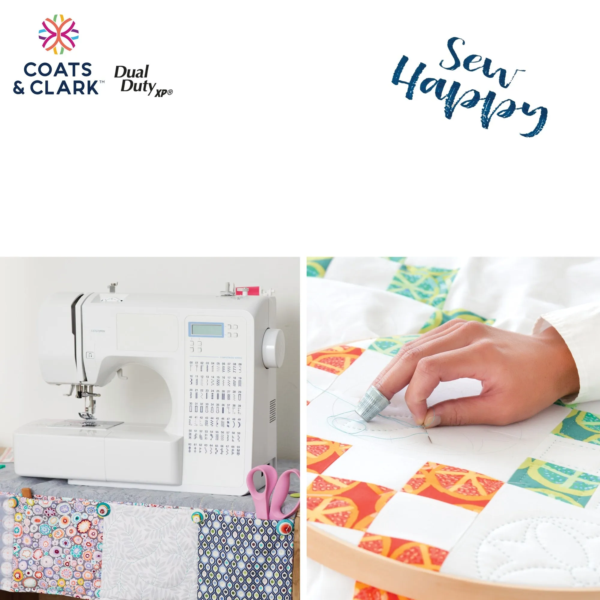 Coats & Clark Sewing Thread & Sew Happy Gift Box