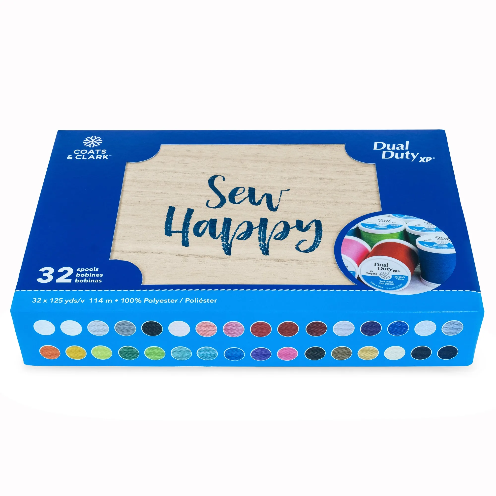 Coats & Clark Sewing Thread & Sew Happy Gift Box