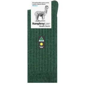 Humphrey Law Alpaca Wool Sock - Hunter Green