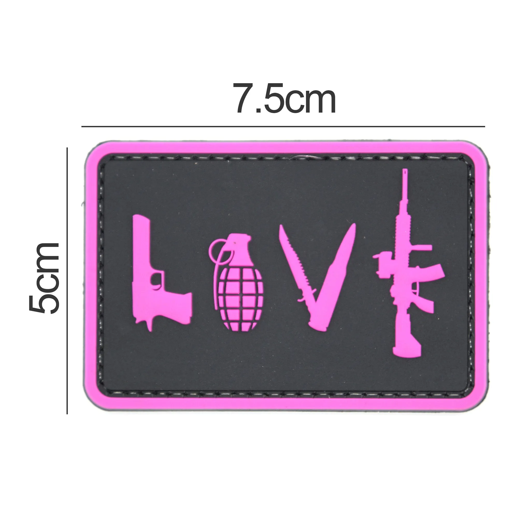Love Patch Pink