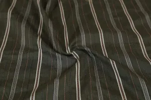 Multicolor Stripes Viscose Dobby Fabric