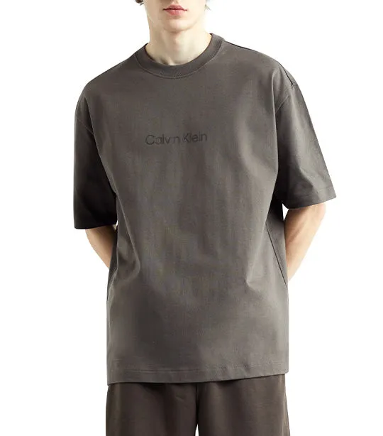 Relaxed Fit Standard Logo Crewneck T-Shirt Beluga