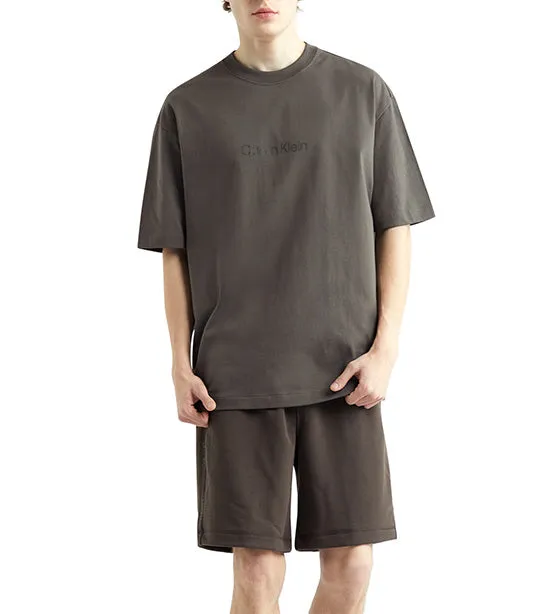 Relaxed Fit Standard Logo Crewneck T-Shirt Beluga