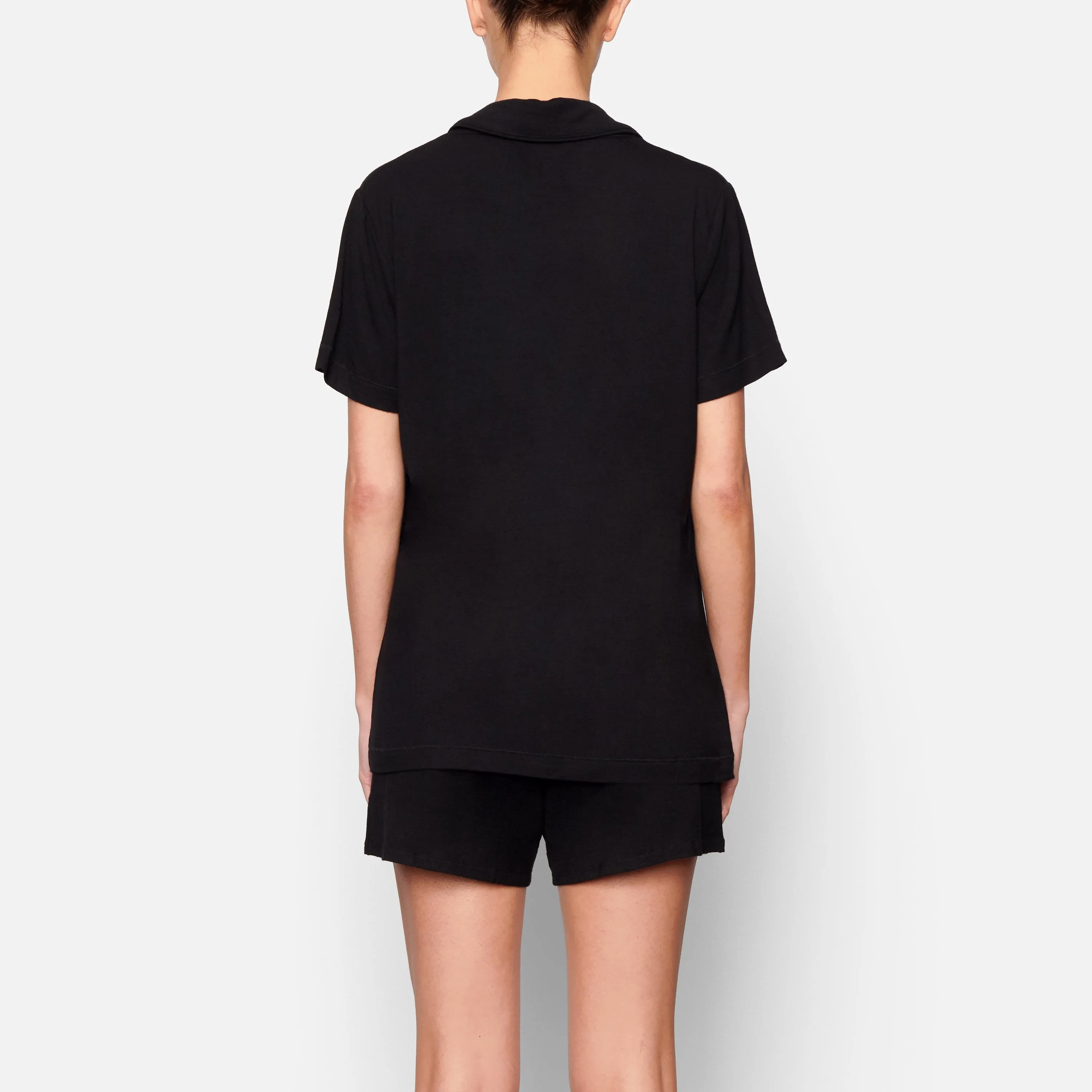 SLEEP SHORT SLEEVE SET | ONYX