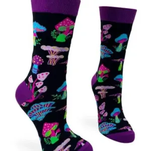 Socks - Trippy Mushrooms