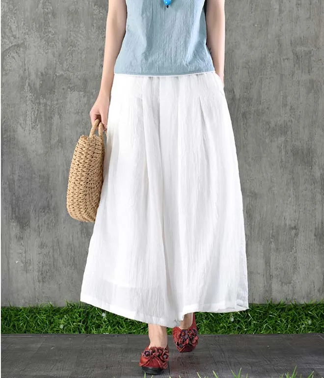Summer Linen Comfortable Loose Wide-leg Pants