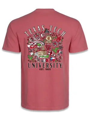 Texas Tech "Campus Life" T-Shirt