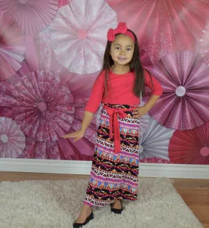 The Melia Aztec Girl Dress