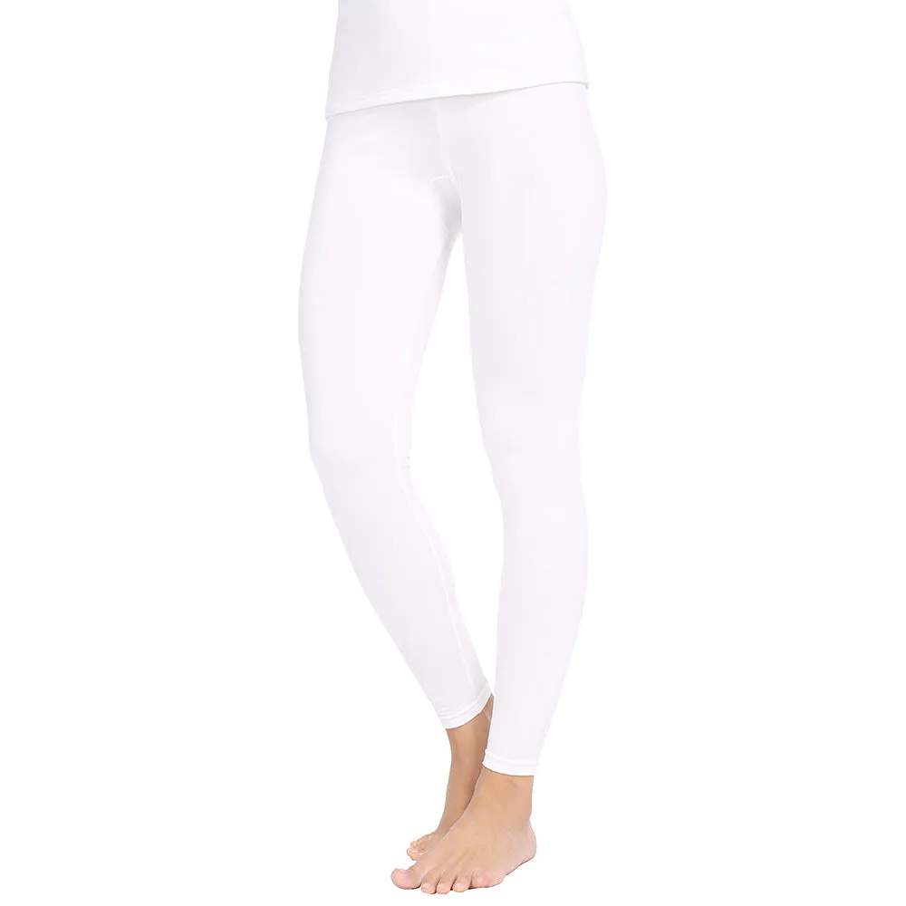Thin Thermal Pants for Women Fleece LinedLeggings Underwear Soft Bottoms