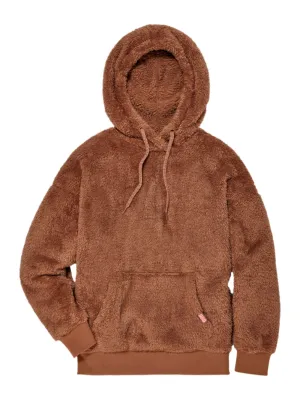 UGG Loyra Sherpa Hoodie in Cedar Bark
