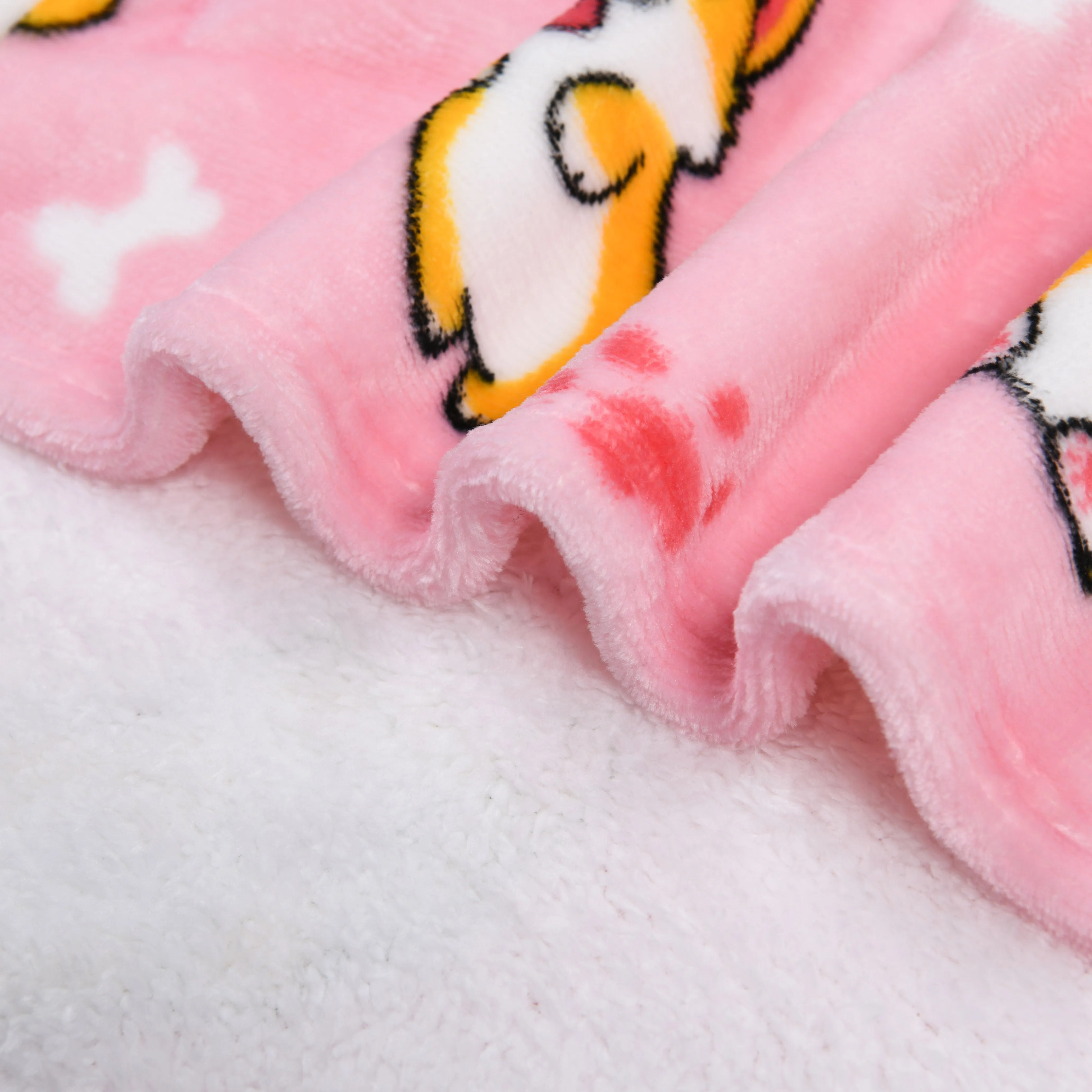 UGGOWEAR Giant Hoodie Corgilicious Kids Pink Sizes 12-14